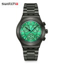 【公式】Swatch スウォッチ OBSESSIVELY OBSIDIAN オブセッシブリー・オブシディアン YVM407G メンズ 腕時計 クオーツ アナログ...