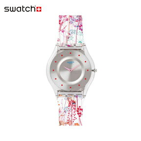 【公式ストア】Swatch スウォッチ JARDIN FLEURI ジョルダン・フルーリ SFE102Skin (スキン) Skin Classic (スキンクラシック) 【送料無料】レディース 腕時計 人気 定番 プレゼント