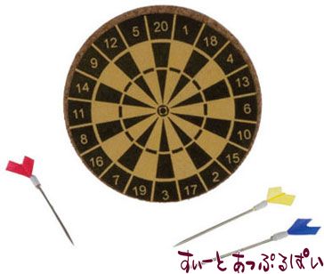 ミニチュア ダーツセット IM65230 ドールハウス用