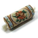 ミニチュア 英国製 ミニチュア ニードルポイント(刺繍)キット 筒形クッション アリスブルー JGBC02 ドールハウス用