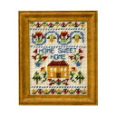ミニチュア 英国製 ミニチュア ニードルポイント(刺繍)キット Home Sweet Home JGSP02 ドールハウス用