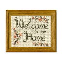 ミニチュア 英国製 ミニチュア ニードルポイント(刺繍)キット Welcome home JGSP03 ドールハウス用