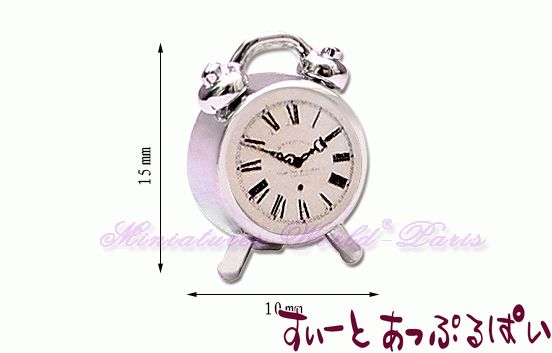 楽天市場】ドールハウス ミニチュア 時計の通販