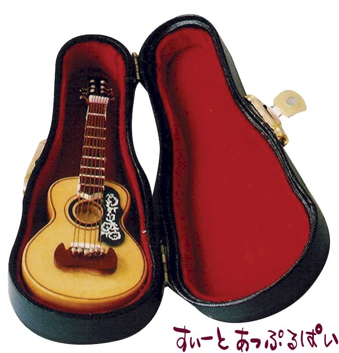 ミニチュア スパニッシュギター ケース付き SA9_152 ミニチュアハウス ドールハウス 用
