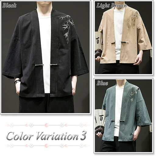 ワイズ ファクトリー 作務衣 メンズ しじら 綿100% 上下セット ライトグレー 夏用(ライトグレー 夏用, LL)