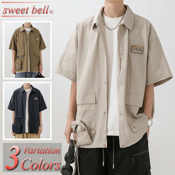 シャツ メンズ 半袖 春 夏 秋 カジュアルシャツ メンズシャツ セール 安い おしゃれ 大きいサイズも充実【Men’s 半袖シャツ特集】バナーから↓