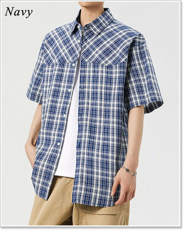 【ポイント超UP】シャツ メンズ 半袖 春 夏 秋 カジュアルシャツ メンズシャツ セール 安い おしゃれ 大きいサイズも充実【Men’s 半袖シャツ特集】バナーから↓