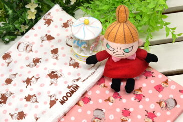 ダブルガーゼ 「 キャラクターパラダイス2 」 生地 マスク かわいい ムーミン