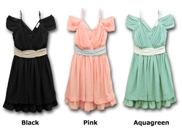 【60%OFF】【あす楽】裾フリル 袖2WAY 配色 授乳ワンピース 【サマンサ】《授乳服 マタニティ ドレス マタニティウェア 結婚式 七五三》