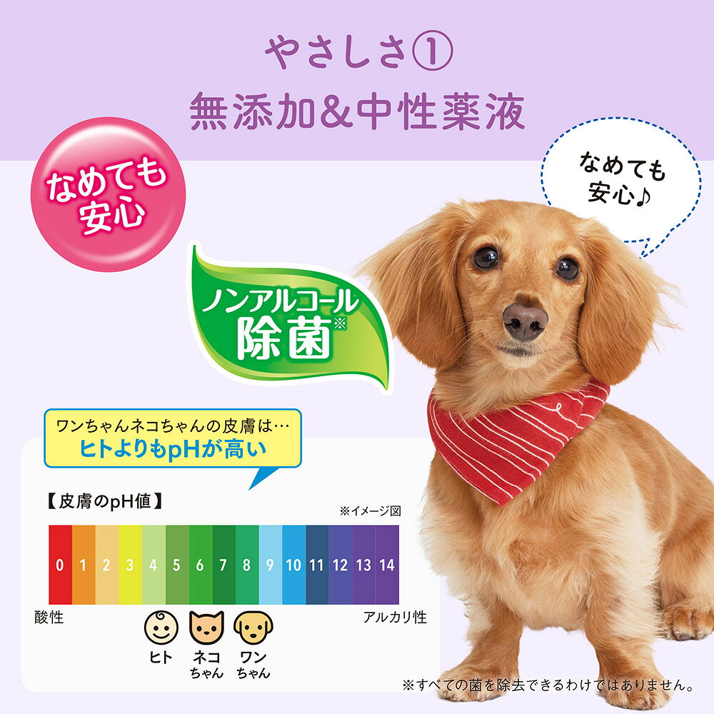 【(60枚×3P)×6袋】キミおもい 肌にやさしいウエットティシュー ノンアルコール除菌...