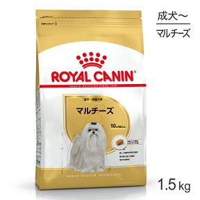 【マラソン中最大ポイント10倍※要エントリー】ロイヤルカナン マルチーズ 成犬・高齢犬用 1.5kg (犬・ドッグ) [正規品]