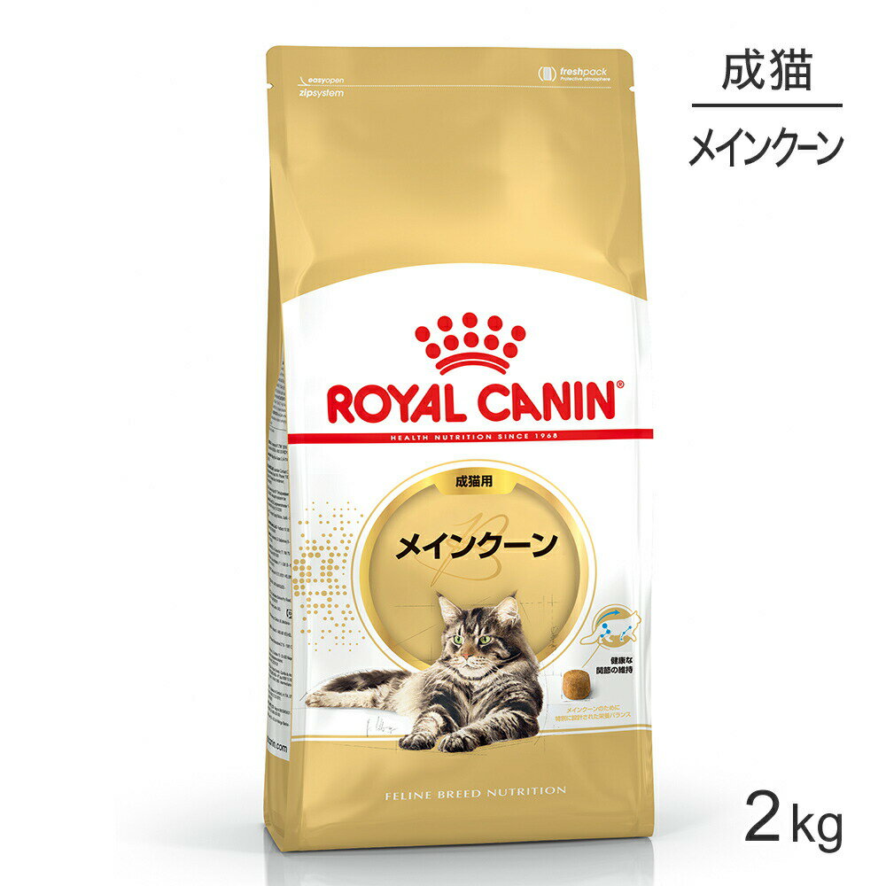 【最大350円オフクーポン■要事前取得】ロイヤルカナン メインクーン 成猫用 2kg (猫・キャット) [正規品]