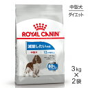 【マラソン中最大ポイント10倍※要エントリー】【3kg×2袋】ロイヤルカナン ミディアム ライトウェイトケア (犬 ドッグ) 正規品