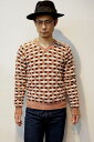 ADJUSTABLE COSTUME (アジャスタブルコスチューム) × JAMIESON'S (ジャミーソンズ) シェットランド・フェアアイルVネックセーター...
