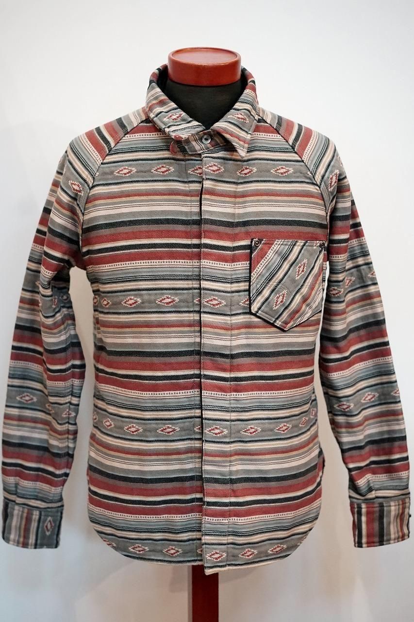 【SALE／40%OFF】【Ocean Pacific(オーシャンパシフィック)】別注トライバルプリントシャツ BAYFLOW ベイフロー トップス シャツ・ブラウス ブラック【RBA_E】【送料無料】[Rakuten Fashion]