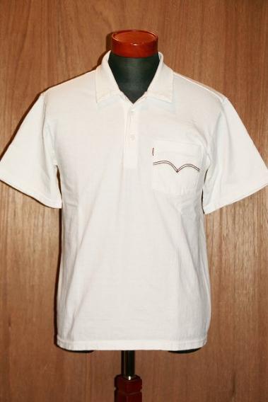 代引手数料・送料無料　DELUXEWARE (デラックスウエア)　半袖ポロシャツ　OCT-11　"EAGLE STITCH"　ホ..