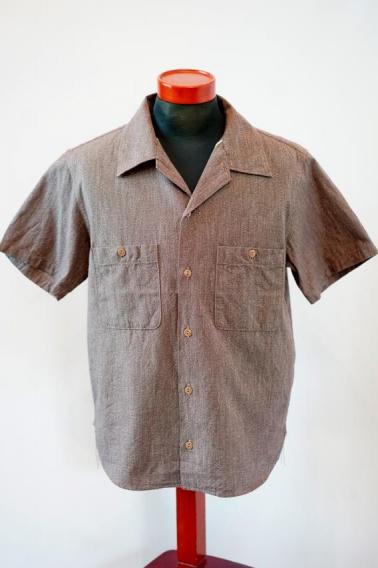 JELADO (ジェラード)　ワークシャツ　JP82112　"Mechanic Shirt (メカニックシャツ)"　シナモン