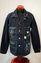 SUGAR CANE (シュガーケーン) 11oz.ブルーデニム・ワークコート SC15449 "1920's CARTOON WORK COAT" インディゴデニム・ワンウォッシュ 東洋エンタープライズ