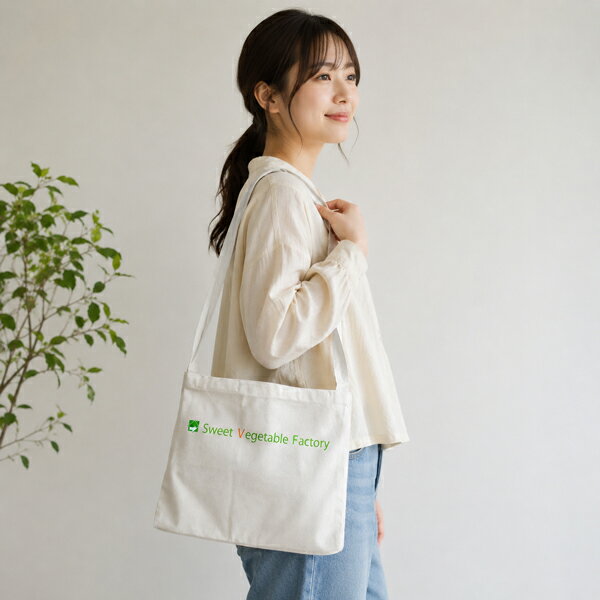 Rakuten - オリジナル バッグ サコッシュ（Sacoche） 折り畳み コンパクト 楽天 買い物バッグ おしゃれ お買い物バッグ 小さい 軽量 シンプル 無地 折りたたみ サブバッグ ショッピングバッグ