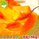 訳あり ふらのメロン 6kg 送料無料