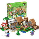 新品セール ブロック 村落 村 デラックス マインクラフト レゴ LEGO互換品 おもちゃ 子供 男の子 女の子 クリスマス 誕生日プレゼント