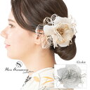 【3,980円以上で送料無料】【500-949】髪飾りセット 水引き ビーズ 髪飾り ヘアアクセサリー ヘアアクセ 金 銀 ゴールド シルバー 着物 レトロ 生け花 成人式 入学式 卒業式 袴 振袖 訪問着 七五三 かみかざり