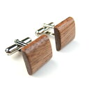 木で作った カフス N 愛用品 趣向品 木製品 革製品 日本製 ハンドメイド 職人 スーツ アクセサリー ビジネスシーン メンズ cuffs シャツ ファッショ...
