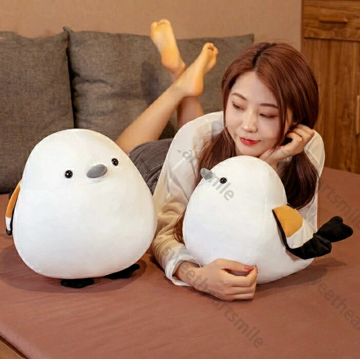 萌え萌えパンダ ぬいぐるみ 抱き枕 スズメ ぬいぐるみ 抱き枕 シマエナガ アニマル 雀人形 縫い包み おもちゃ 動物 小さい鳥 萌えグッズ 装飾品 クリスマス 誕生日 プレゼント