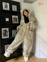 着ぐるみ レディース パジャマ メンズ 部屋着 ルームウェア 着ぐるみパジャマ オールインワン ナイトウェア 寝間着 寝巻き 大人用着ぐるみ スリップウェア ホ...