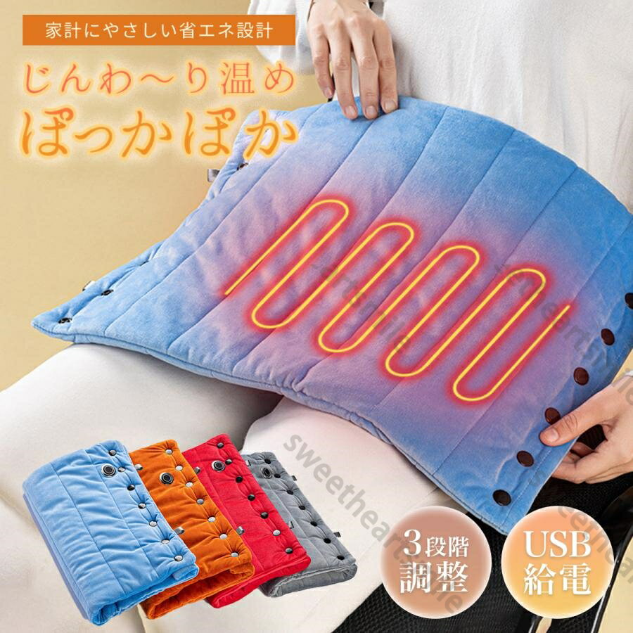 ホットカーペット 一人用 ミニ USB 足元 ひざ掛け 暖房 小型 電気マット 電気カーペット ホットマット デスクワーク 冷え対策 ペットカート