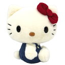 ☆サンリオ　ハローキティ　クラシック　ふわくた【SANRIO】【ぬいぐるみ】【プレゼント】【インテリア】【HELLOKITTY】 インテリアにも最適！ クラッシックスタイルのキティーちゃん。リボンや服はコーデュロイ生地の可愛らしいぬいぐるみ...