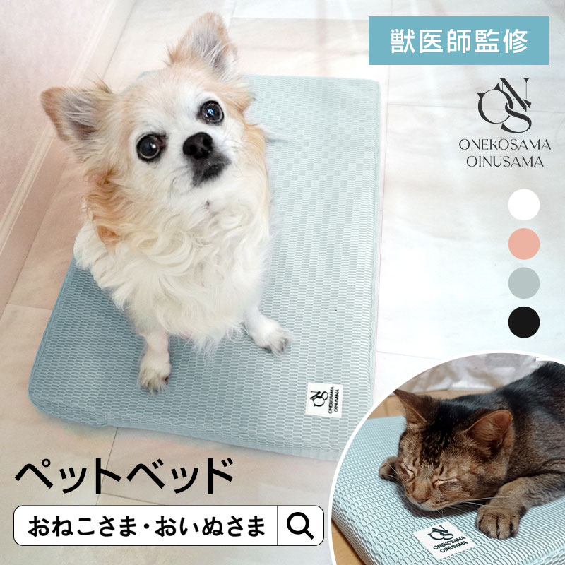 エアリーウォッシュ ペットベッド OINUSAMA ONEKOSAMA| 犬グッズ 猫グッズ ペット用品 春 夏 さらさら メッシュ クール 介護用 小型犬 犬 猫 ベッド 洗える エアー 通気性 スクエア ペット介護 介護ベッド アウトドア キャンプ | おねこさま おいぬさま