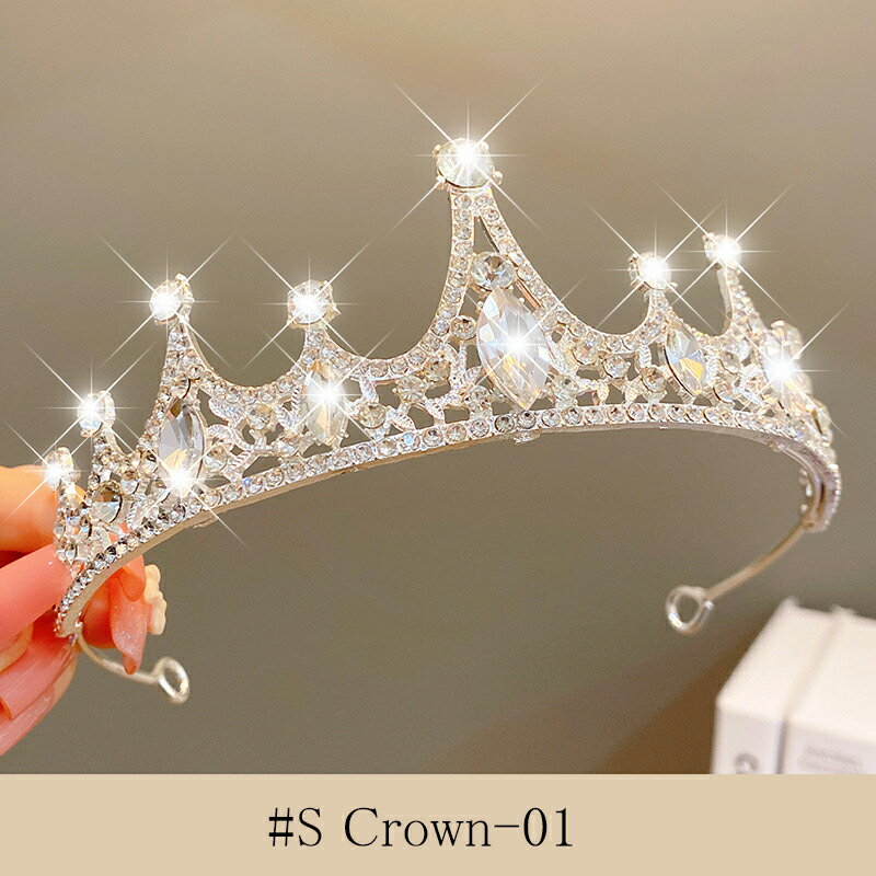 ウエディング ティアラ 選べる 小さめミニティアラ パール付き 花嫁用コームティアラ ヘアアクセサリー 結婚式 ブライダル 成人式 パーティー 二次会 髪飾り ...