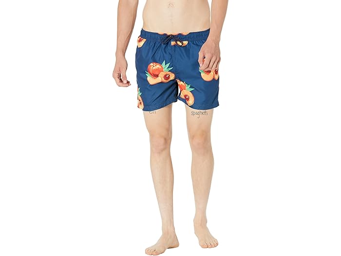 (取寄) セレクテッド オム クラシック スイムショーツ Selected Homme Classic Swimshorts Insignia Blue Peach