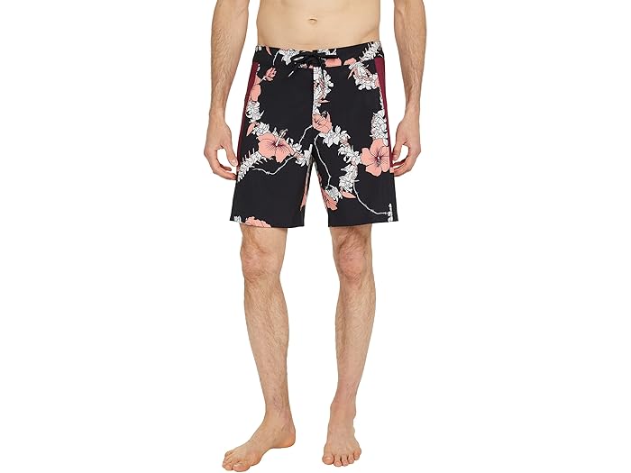 (取寄) バンズ サイド バー 18 ボードショーツ Vans Side Bar 18" Boardshorts Black/Lei'd To Rest
