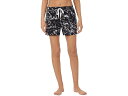 (取寄) ダナキャラン スリープ ショーツ Donna Karan Sleep Shorts Black Marble(4)