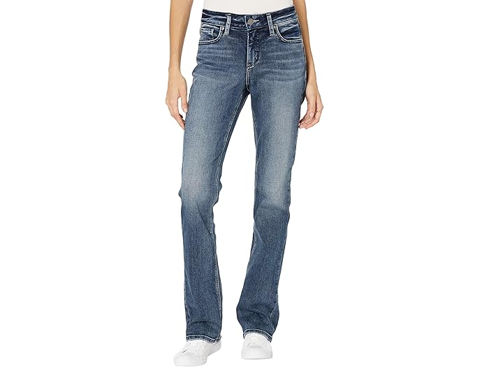 (取寄) シルバー ジーンズ エリス ミッドライズ スリム ブーツカット ジーンズ L03601EPK368 Silver Jeans Co. Elyse Mid-Rise Slim Bootcut Jeans L03601EPK368 Indigo