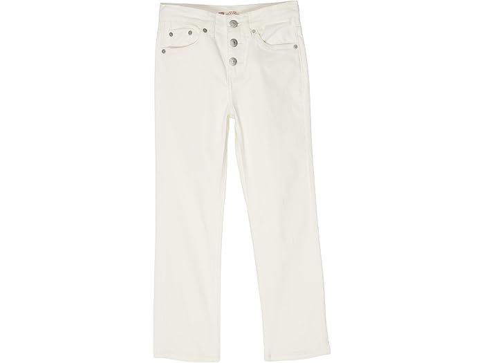 (取寄) リーバイス キッズ ハイライズ アンクル ストレート ジーンズ (ビッグ キッズ) Levi's? Kids High-Rise Ankle Straight Jeans (Big Kids) Sunny Cream