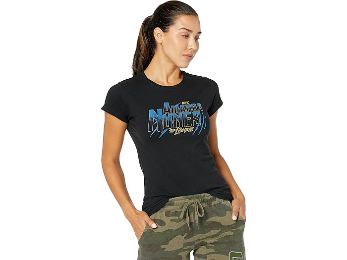 (取寄) ユーエフシー アマンダ スクラッチ ティー UFC Amanda Nunes Scratch Tee Black