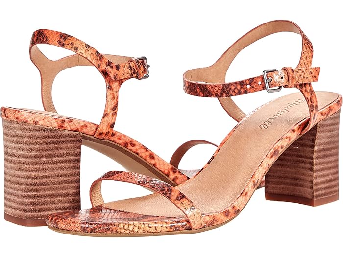() ᥤɥ ۥ꡼ 󥯥 ȥå ͡ ܥ Madewell Holly Ankle Strap Snake ...