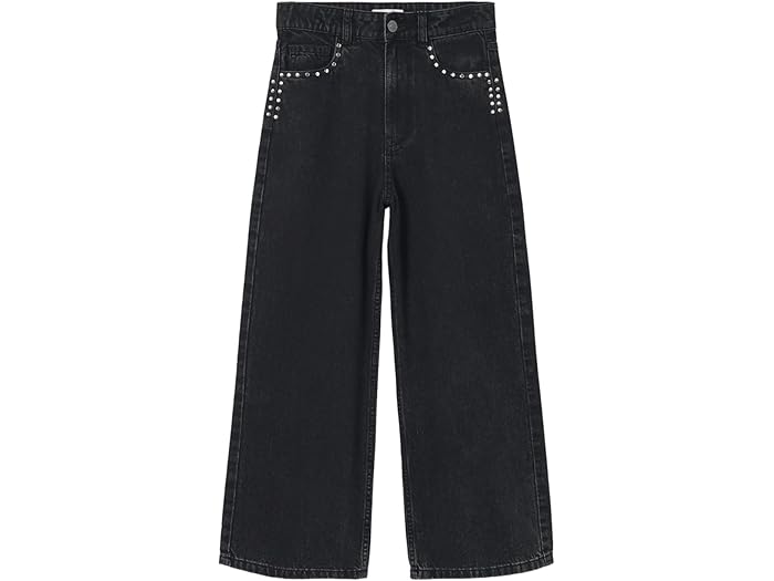 (取寄) マンゴ キッズ ストーン ジーンズ (ティーン) MANGO Kids Stone Jeans (Teen) Black