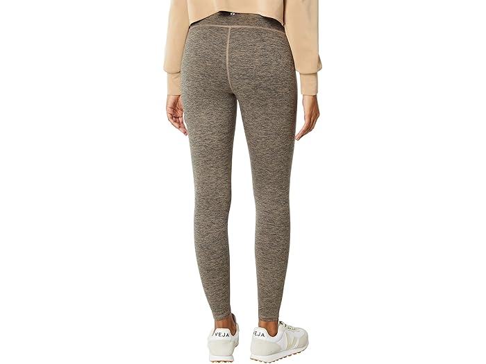 (取寄) スライブ ソシエテ ルーシュド ロング レギングス THRIVE SOCIETE Ruched Long Leggings Heather Fawn