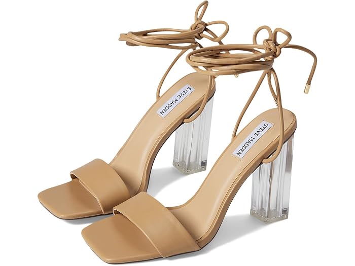 (取寄) スティーブマデン ヒールド サンダル Steve Madden Jili Heeled Sandal Nude