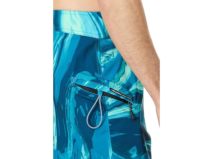 (取寄) ボルコム プシュケ マーブル モッド 19 ボードショーツ Volcom Psyche Marble Mod 19" Boardshorts Coastal Blue