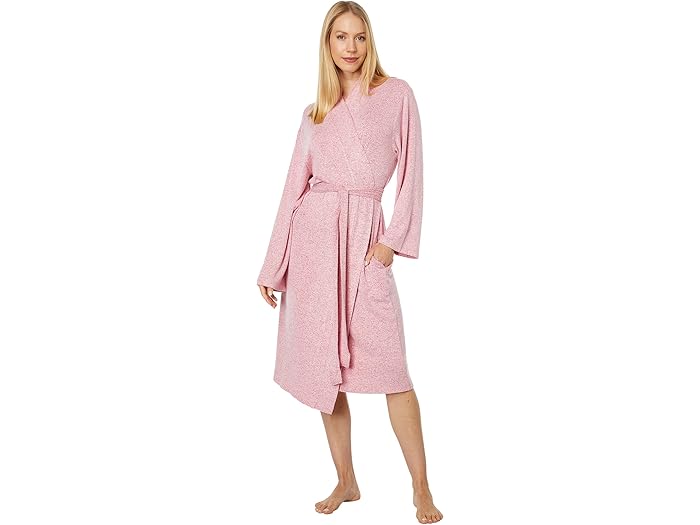 楽天スウィートラグ（取寄） N バイ ナトリ ソーホー ブラッシュ ローブ N by Natori Soho Brush Robe Heather Red