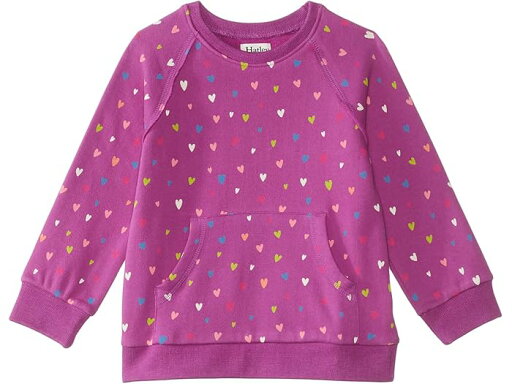(取寄) ハットレイ キッズ ゼリー ビーン ハート ロー エッジ プルオーバー (トドラー/リトル キッズ/ビッグ キッズ) Hatley Kids Jelly Bean Heart Raw Edge Pullover (Toddler/Little Kids/Big Kids) Purple (取寄) ハットレイ キッズ ゼリー ビーン ハート ロー エッジ プルオーバー (トドラー/リトル キッズ/ビッグ キッズ) Hatley Kids Jelly Bean Heart Raw Edge Pullover (Toddler/Little Kids/Big Kids) Purple