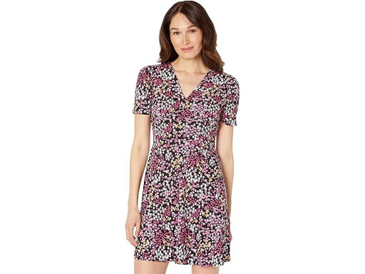 (取寄) マイケルコース V-ネック フローラル ドレス MICHAEL Michael Kors V-Neck Floral Dress Cerise (取寄) マイケルコース V-ネック フローラル ドレス MICHAEL Michael Kors V-Neck Floral Dress Cerise