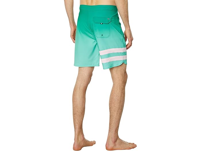 (取寄) ハーレー ファントム-エコ ブロック パーティー 18 ボードショーツ Hurley Phantom-Eco Block Party 18" Boardshorts Tropical Mist