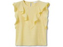(取寄) マンゴ キッズ ブラウザ ジニア (リトル キッズ/ビッグ キッズ) MANGO Kids Blouse Zinnia (Little Kids/Big Kids) Amarillo