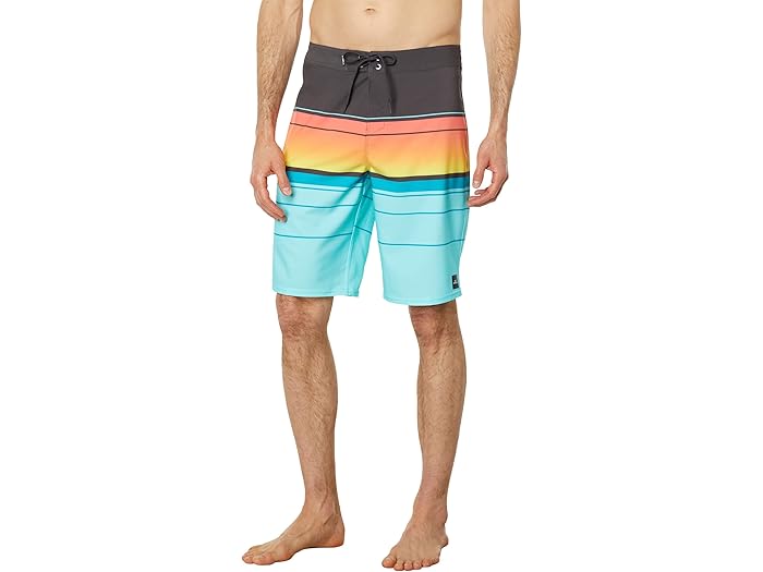 (取寄) オニール ハイパーフリーク ヒート ストライプ 21 ボードショーツ O'Neill Hyperfreak Heat Stripe 21" Boardshorts Turquoise
